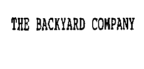 THE BACKYARD COMPANY