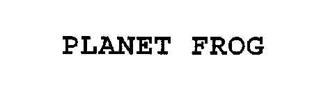 PLANET FROG