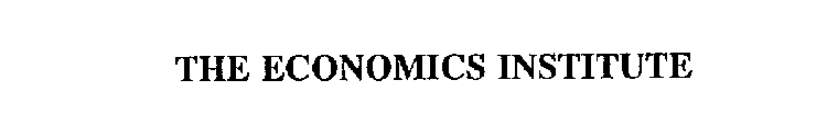 THE ECONOMICS INSTITUTE