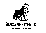 WOLF COMMUNICATIONS, INC. 