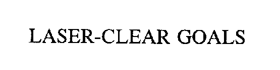 LASER-CLEAR GOALS