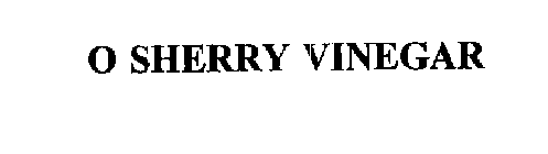 O SHERRY VINEGAR