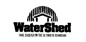 WATERSHED TAKE SHELTER IN THE ULTIMATE RAINWEAR