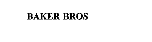 BAKER BROS