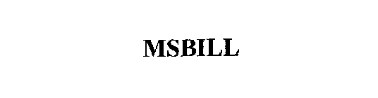 MSBILL