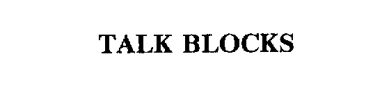 TALK BLOCKS