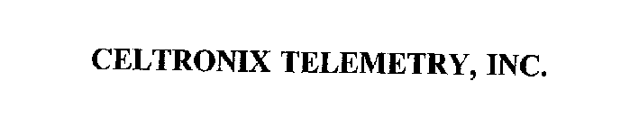 CELTRONIX TELEMETRY, INC.