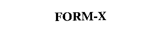 FORM-X