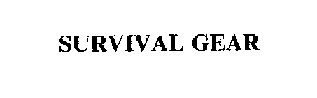 SURVIVAL GEAR