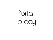 PORTA B-DAY