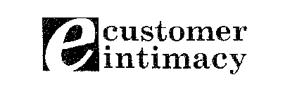 E CUSTOMER INTIMACY