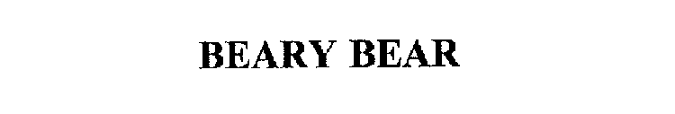 BEARY BEAR