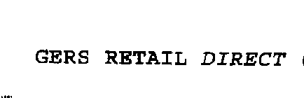 GERS RETAIL DIRECT (STYLIZED)