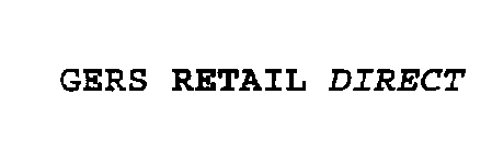 GERS RETAIL DIRECT (STYLIZED)