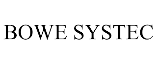 BOWE SYSTEC