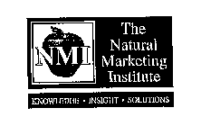 NMI THE NATURAL MARKETING INSTITUTE KNOWLEDGE INSIGHT SOLUTIONS