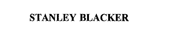 STANLEY BLACKER