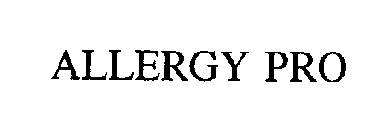 ALLERGY PRO