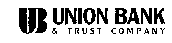 UB UNION BANK & TRUST COMPANY
