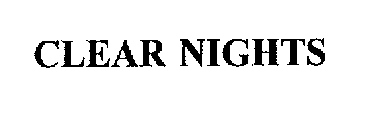 CLEAR NIGHTS