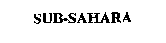 SUB-SAHARA