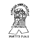 MARTY'S PLACE A LOVING AND WARM HOME FOR LIFE HOMELESS WELCOME EST. 1989 SAN FRANCISCO