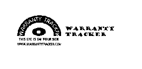 WARRANTY TRACKER WARRANTY TRACKER THIS EYE IS ON YOUR SIDE WWW.WARRANTYTRACKER.COM