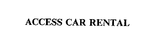ACCESS CAR RENTAL