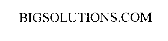 BIGSOLUTIONS.COM