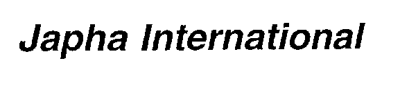 JAPHA INTERNATIONAL