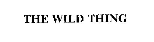 THE WILD THING