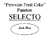 PERUVIAN FRUIT CAKE PANETON SELECTO SANTA CLARA