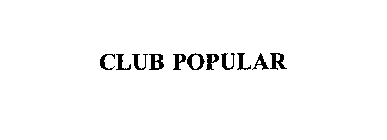 CLUB POPULAR