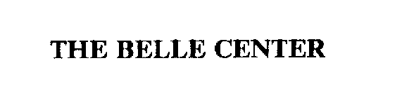 THE BELLE CENTER