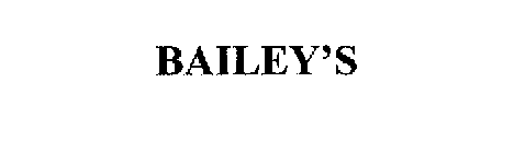 BAILEY'S