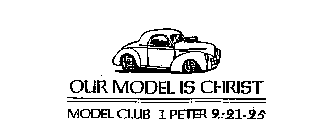 OUR MODEL IS CHRIST MODEL CLUB 1 PETER 2:21-25