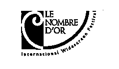 LE NOMBRE D'OR INTERNATIONAL WIDESCREEN FESTIVAL