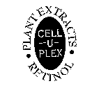 PLANT EXTRACTS CELL-U-PLEX RETINOL