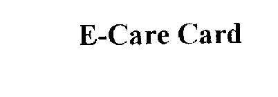 E-CARE CARD