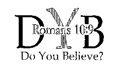 DYB DO YOU BELIEVE? ROMANS 10:9