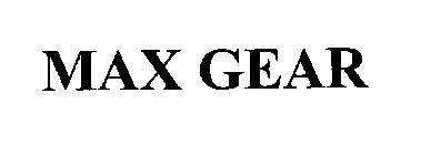 MAX GEAR