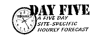 DAY FIVE A FIVE DAY SITE-SPECIFIC HOURLY FORECAST MERIDIAN ENVIRONMENTAL TECHNOLOGY INC.