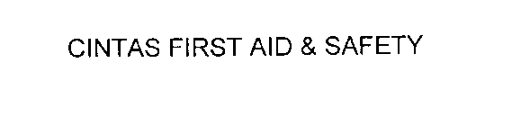 CINTAS FIRST AID & SAFETY