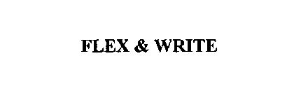 FLEX & WRITE