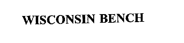 WISCONSIN BENCH
