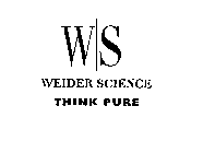 WS WEIDER SCIENCE THINK PURE
