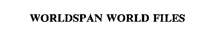 WORLDSPAN WORLD FILES