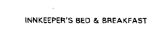 INNKEEPER'S BED & BREAKFAST