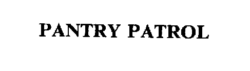 PANTRY PATROL