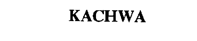 KACHWA